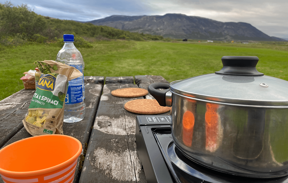Iceland Camper Van Food