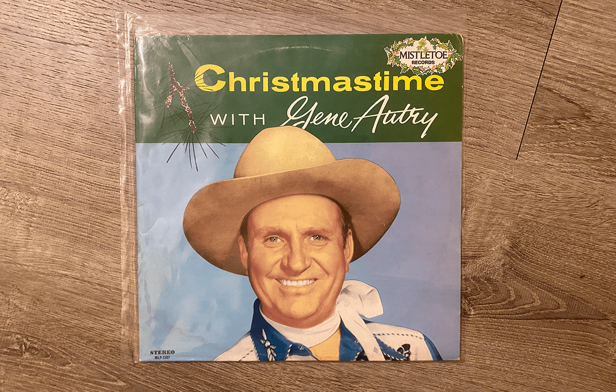 Gene Aurty's Christmastime Vinyl LP Record | EarthScaper | Music