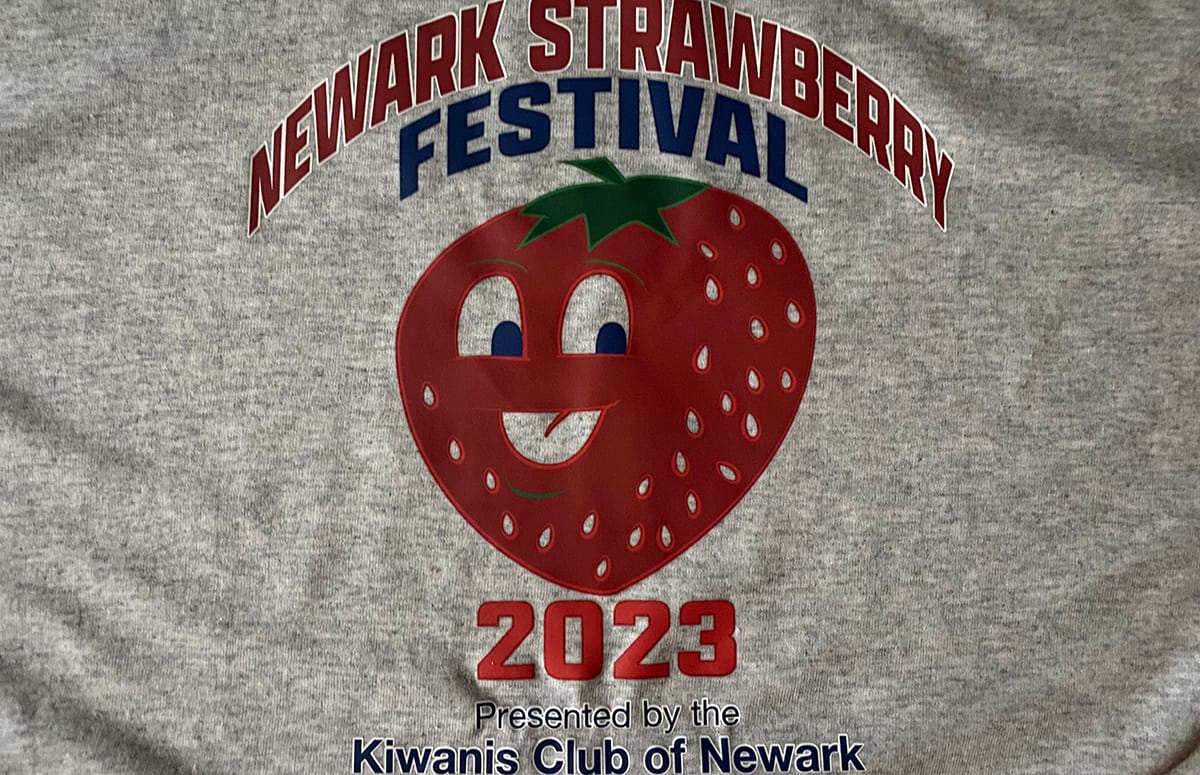Strawberry Festival Shirt 2023 Newark Ohio